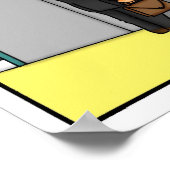 Poster sur le cheminement de carrière amusant (Coin)