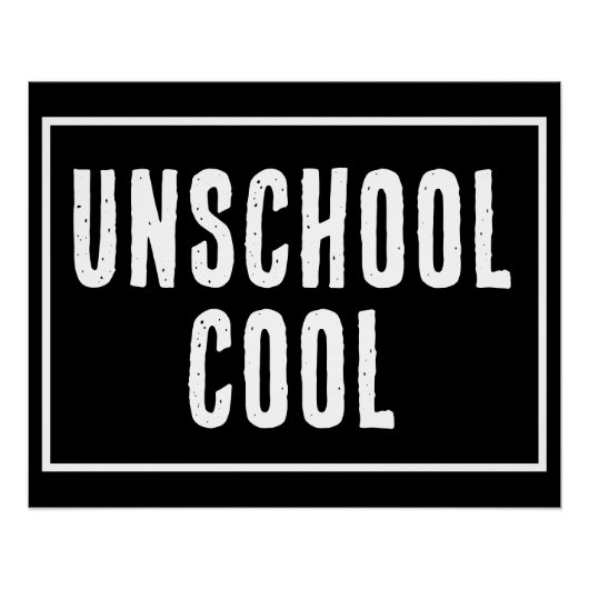 Poster sur le Cool non scolaire (Devant)