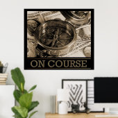 Poster Sur le cours (Bureau à domicile)