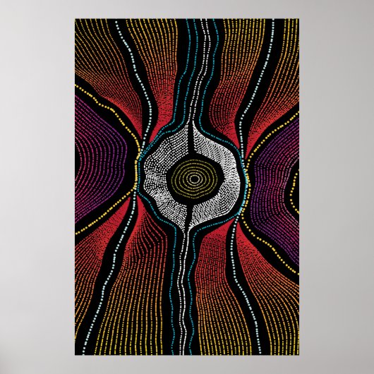 Poster sur le design autochtone-2 (Devant)