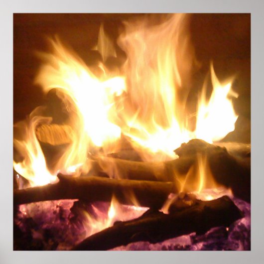 Poster sur le feu (Devant)