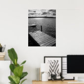 Poster sur le lac (Bureau à domicile)