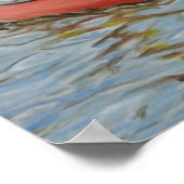 Poster Sur le lac Print (Coin)