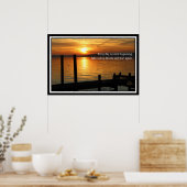 Poster sur le lac Sunrise (Cuisine)