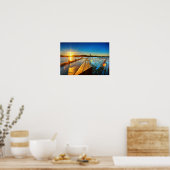 Poster sur le lac Sunrise (Cuisine)