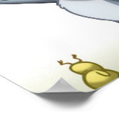 Poster sur le lapin (Coin)