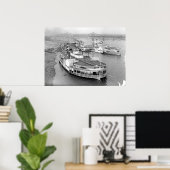 Poster Sur le Levier Cincinnati 1905 (Bureau à domicile)