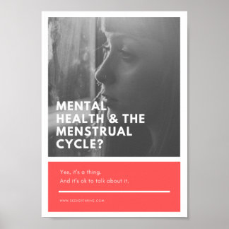 Poster sur le lieu de travail en santé menstruelle