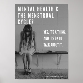 Poster sur le lieu de travail en santé menstruelle