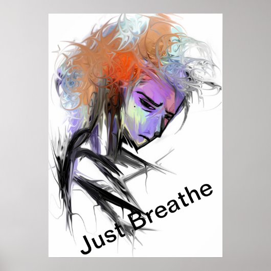 Poster sur le mieux-être en santé mentale (Devant)