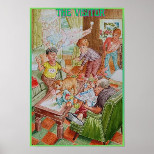 Poster sur le mystère des enfants (Devant)