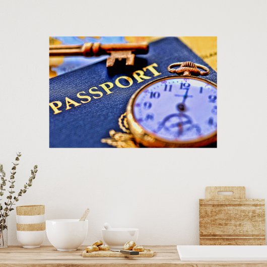 Poster sur le passeport (Cuisine)