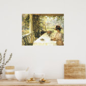 Poster Sur le porche (Cuisine)