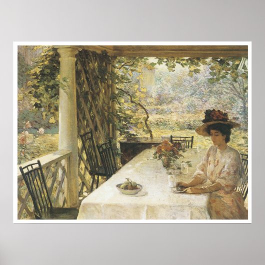 Poster Sur Le Porche, 1908 (Devant)