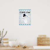 Poster sur le retrait du froid (Cuisine)