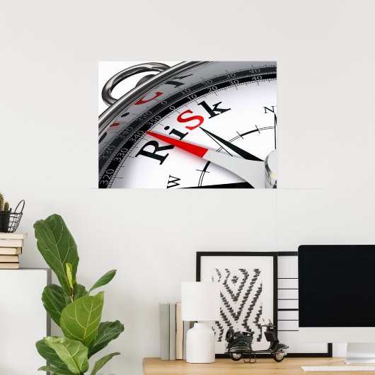 Poster sur le risque (Bureau à domicile)