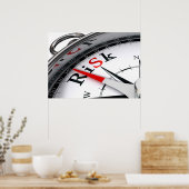 Poster sur le risque (Cuisine)