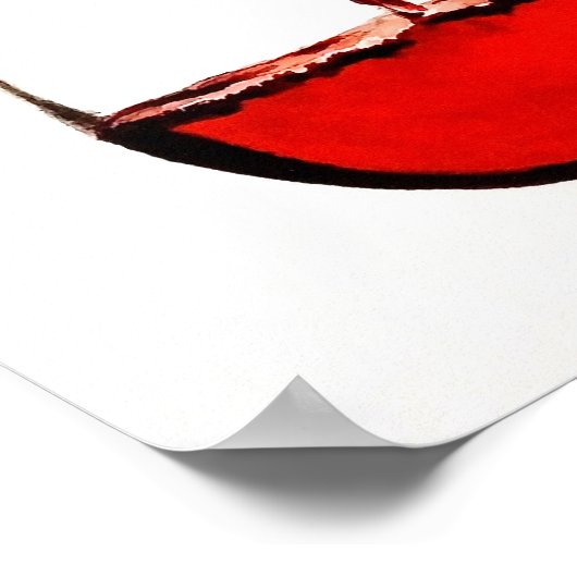 Poster sur le temps des vins (Coin)