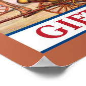 Poster sur le thème du cirque (Coin)