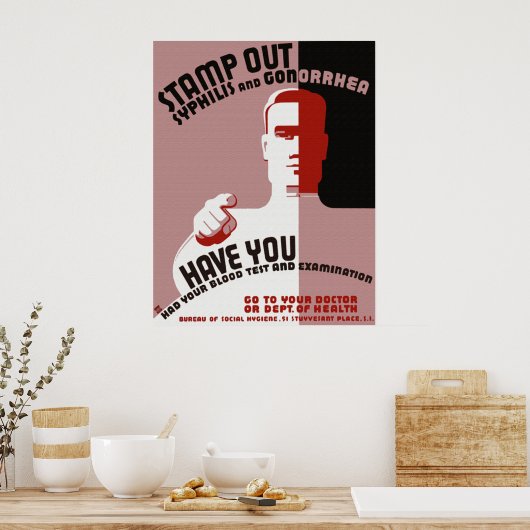 Poster sur le timbre (Cuisine)