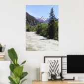 Poster Sur le train (Bureau à domicile)