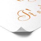 Poster sur le traitement des spas (Coin)