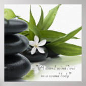 Poster sur le traitement des spas (Devant)