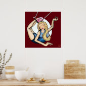 Poster Sur le trapèze volant (Cuisine)
