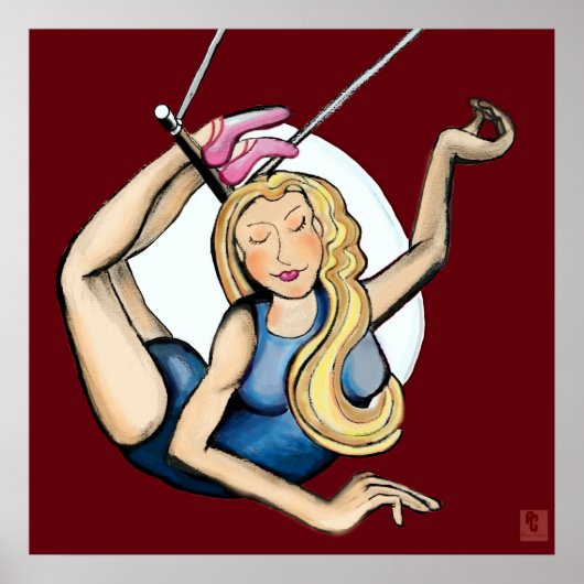 Poster Sur le trapèze volant (Devant)