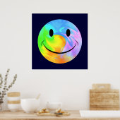 Poster sur le visage de Rainbow Swirl (Cuisine)