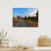 Poster Sur le voyage de votre vie...Poster (Cuisine)