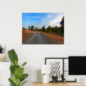 Poster Sur le voyage de votre vie...Poster (Bureau à domicile)