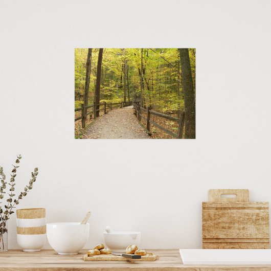 Poster sur l'émotion d'automne (Cuisine)