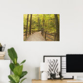 Poster sur l'émotion d'automne (Bureau à domicile)