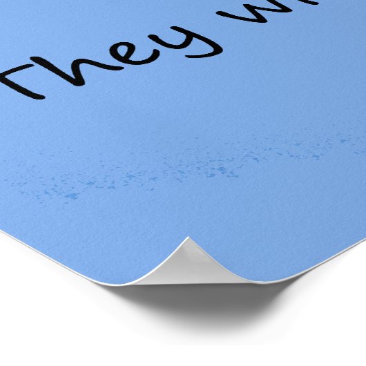 Poster sur les ailes comme les aigle (Coin)