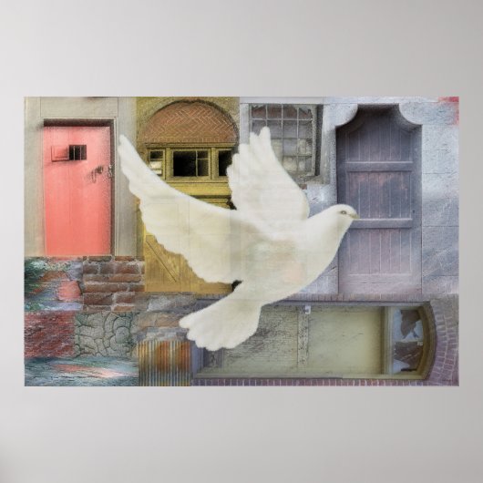 Poster Sur les ailes d'une colombe (Devant)