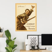 Poster Sur Les Aura ! ~ Guerre mondiale 1 (Bureau à domicile)
