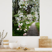 Poster Sur les branches de fleurs (Cuisine)