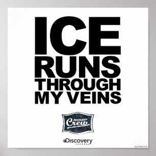 Poster sur les courses de glace