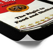 Poster sur les droits de l'homme (Coin)