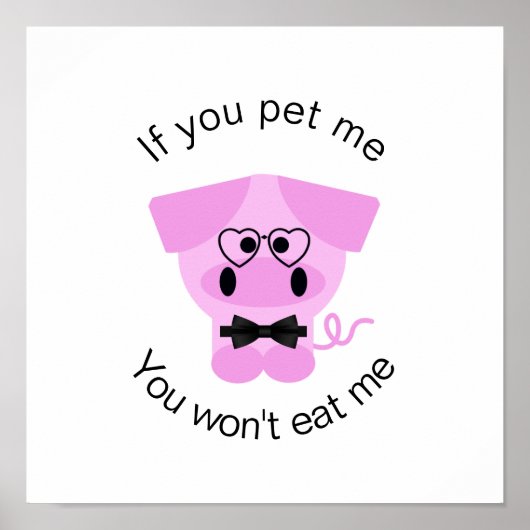 Poster sur les droits des animaux (Devant)