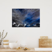 Poster sur les impressions de nuage (Cuisine)