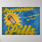 Poster sur les pilules d'ordonnance (Devant)