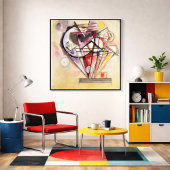 Poster Sur les Points de Wassily Kandinsky