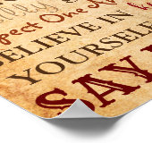 Poster sur les règles de famille (Coin)