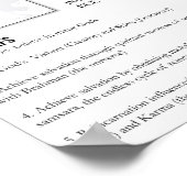 Poster sur les religions du monde (Coin)