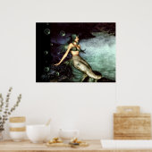 Poster Sur les rochers (Cuisine)