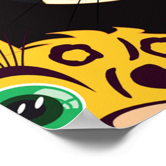 Poster sur les visages de chat (Coin)