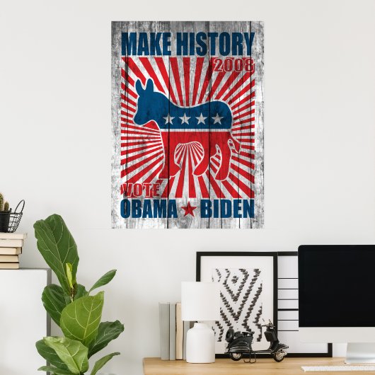 Poster sur l'histoire (Bureau à domicile)