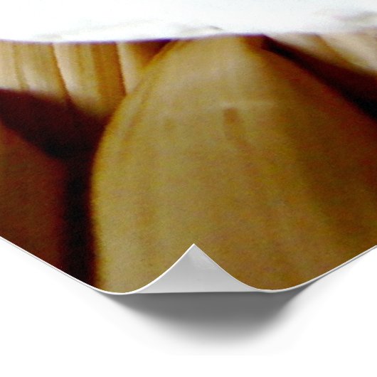 Poster Sur l'impression de sable (Coin)